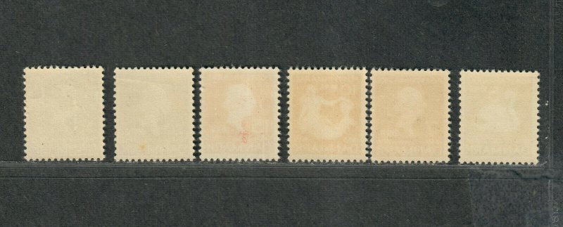 Denmark Sc#246-251 M/NH/VF, Cv. $87.50