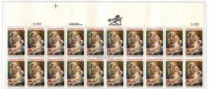 2026 Mint,OG,NH... Plate Block of 20... SCV $11.00