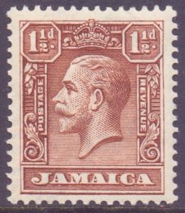 Jamaica Scott 104 - SG109, 1929 George V 1.1/2d MH*