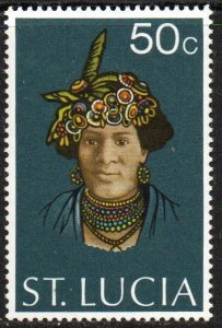 St. Lucia Sc #333 Mint Hinged