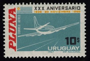 Uruguay Scott C312 Mint never hinged.