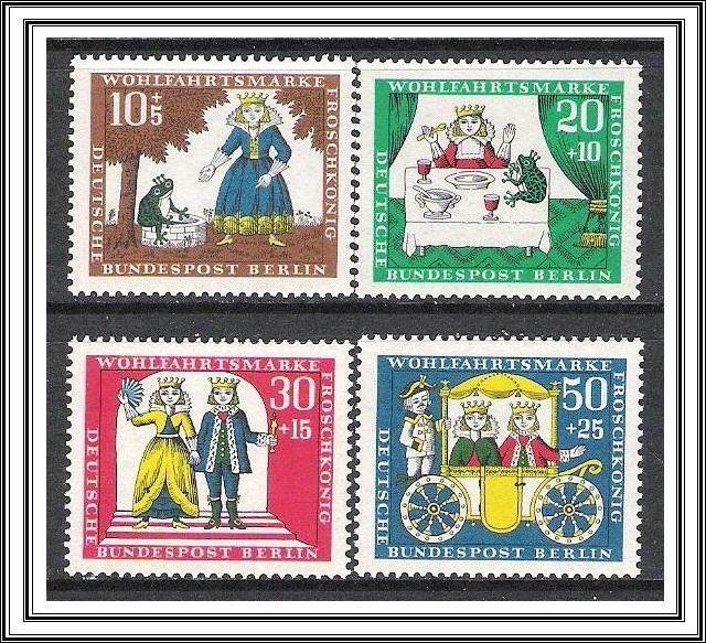 Germany Berlin #9NB41-9NB44 Semi-Postal Fairy Tales MNH