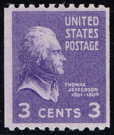 US #851 Thomas Jefferson; MNH (2.50)