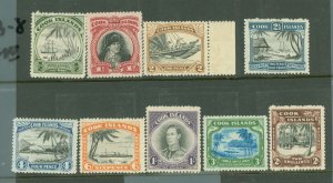 Cook Islands #116-124 Unused Single (Complete Set)