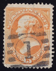 US Scott 163 Used Lot AA0015 