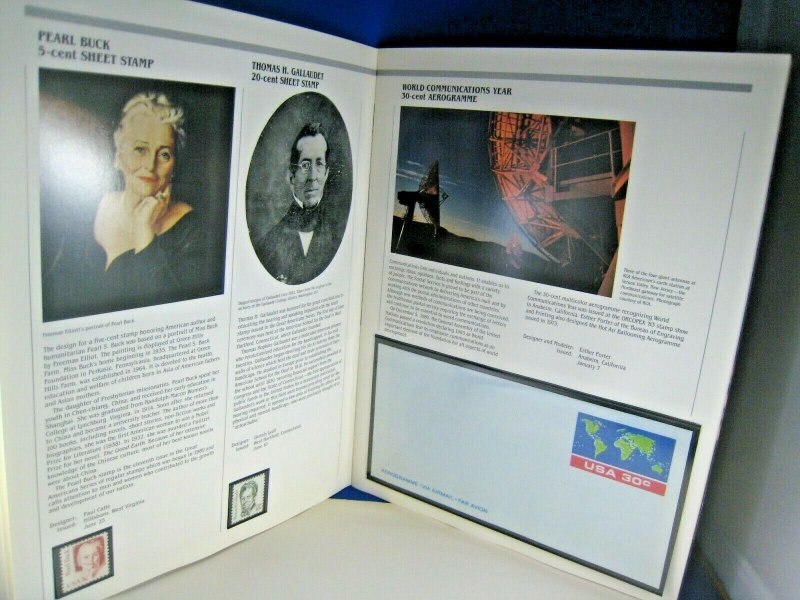 UNITED STATES  -  USPS 1983 DEFINITIVE MINT SET    (usps5) 