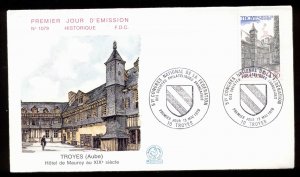 France 1978 Federation of French Philatelic Societies FDC