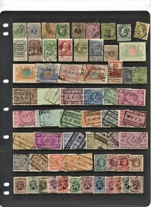 STAMP STATION PERTH -Belgium #Selection 62 Used - Unchecked