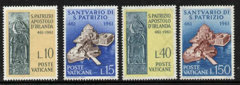 Vatican 313-6 MNH St Patrick's Purgatory, Lough Derg, Sculpture