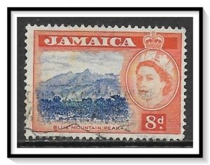 Jamaica #167 QE II & Blue Mountain Peak Used