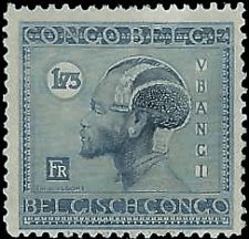 BELGIAN CONGO   #108 MH (2)