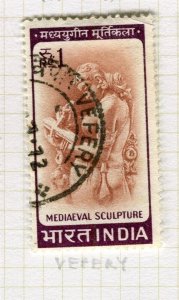 INDIA; Early 1950s issue with fine POSTMARK, Veperay