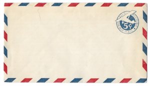 U.S. Scott UC1 Unused MNH 5c blue Air Mail Stamped Envelope issue of 1929