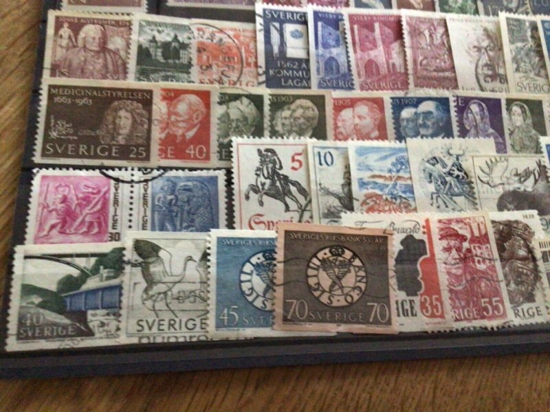 Sweden mounted mint or used stamps  A12394