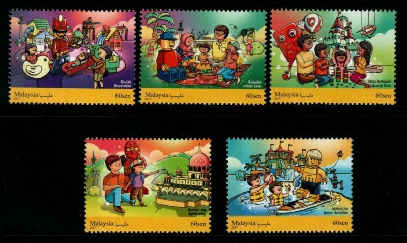 MALAYSIA  2017 CHILDRENS HOLIDAY ACTIVITIES LEGOLAND MNH 