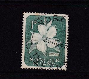 Norfolk Island 1960 Definitives 1d Used