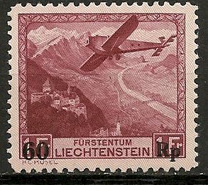 Liechtenstein C14 mint CV $25