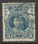 URUGUAY 154 VFU Z5459-1