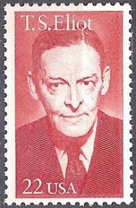 #2239, Single.  \T. S. Eliot\  MNH  .22 cent 