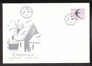 Sweden 1703 Bird 1988 U/A FDC  