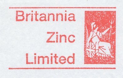 Meter cut GB / UK 2000 Britannia / Zinc