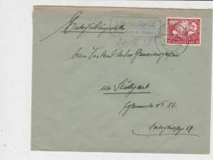 germany 1933 wagners opera stamps cover ref 20085