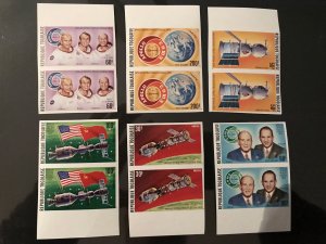 Togo 1975 Space, Apollo-Soyuz MintNH ** Imperf pair SET