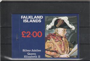 Falkland Islands  Scott#  254a-256a Complete Booklet