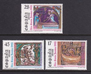 Spain 2707-2709 MNH VF