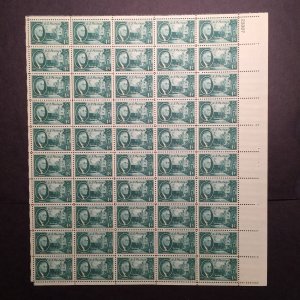 US, 930, ROOSEVELT, FULL SHEET, MINT NH, 1940'S COLLECTION