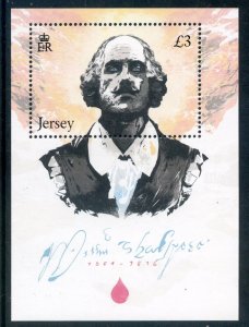 2014 Jersey William Shakespeare Set SG1817/1823 Unmounted Mint 