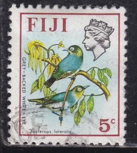 Fiji 309 Gray-Backed White Eyes 1971