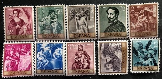 Spain 1556-1565 MNH