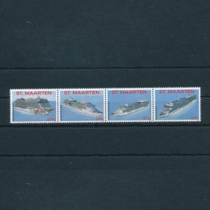 [SM276] St. Martin Maarten 2015 Cruise ships  MNH