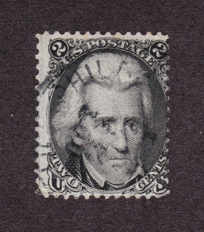 US 73 2c Jackson Used Fine SCV $65