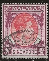 Singapore ^ Scott # 16 - Used