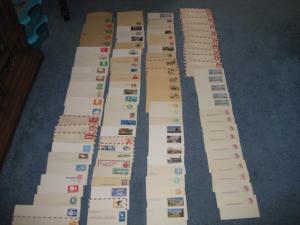 LARGE POSTAL STATIONARY COLLECTION, MINT, ENTIRES, 100+ ITEM