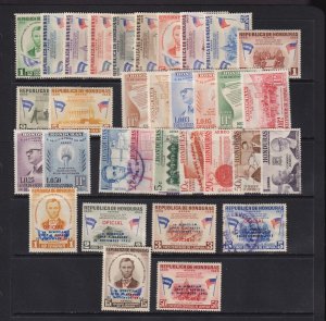 Honduras - 4 airmail sets, cat. $ 33.15