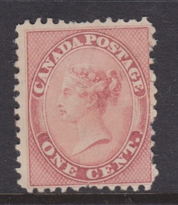 CANADA 1859 UNUSED SC #14 QUEEN VICTORIA CENTS ISSUE CAT $325
