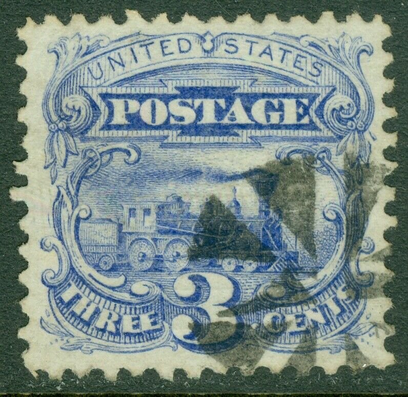 EDW1949SELL : USA 1869 Scott #114 VF-XF, Used. Scarce centering. Catalog $17++