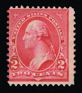 GENUINE SCOTT #279B MINT OG H 1899 2¢ RED TYPE-III GEORGE WASHINGTON #4562