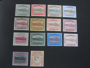 Dominica 1907 35-46,48-49 MH