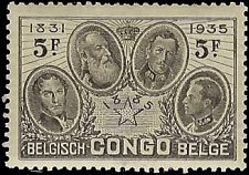 BELGIAN CONGO   #165 MH (1)