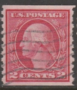 U.S. Scott #453 Washington Stamp - Used Single