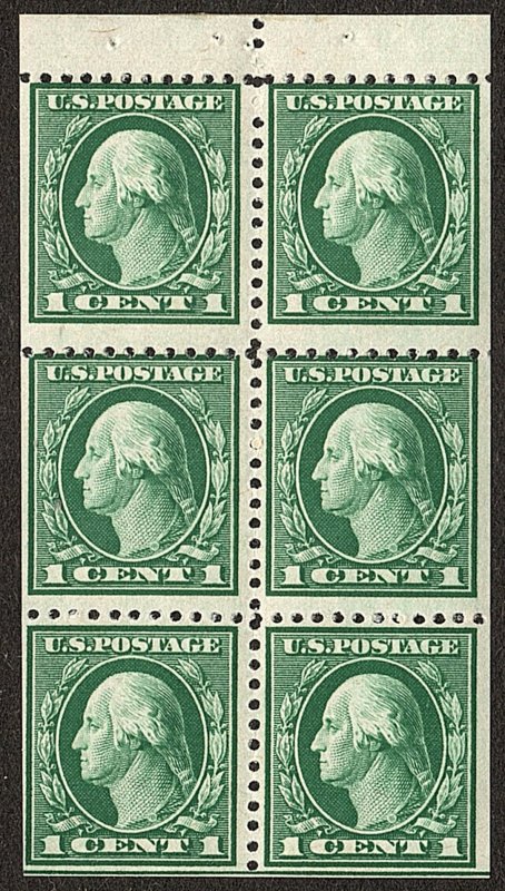 498e MNH Booklet Pane with Tab