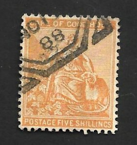 Cape of Good Hope  1887 - U - Scott #53