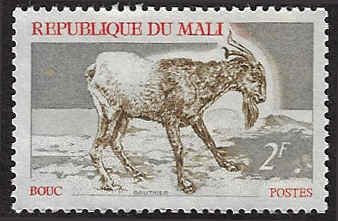 Mali #123MNH; 2fr Goat (1969)