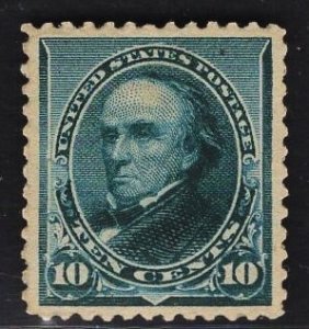 US #226 10c Green Webster MINT NH  SCV $475