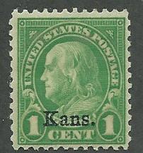 United States  Scott 658  Mint
