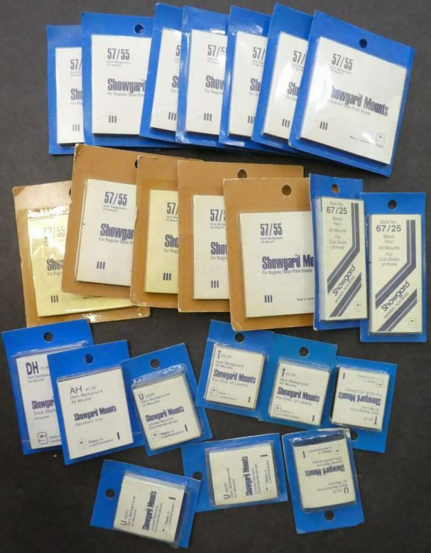 EDW1949SELL : SUPPLIES Assortment of UNOPENED Showgard mounts. Retail $2,010.00.